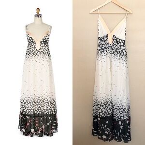 Anthropologie twinkle by wenlan maxi dress